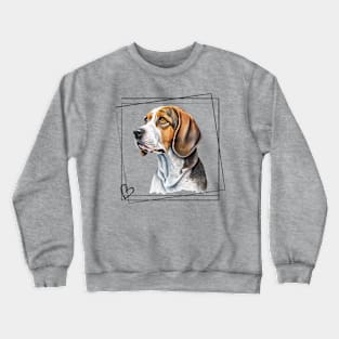 Love my Beagle Crewneck Sweatshirt